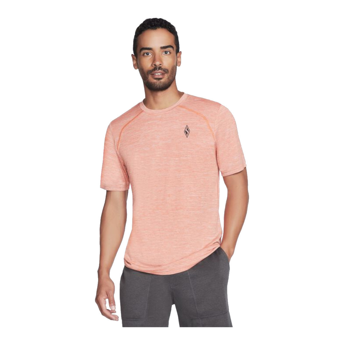 Abbigliamento Uomo T-shirt maniche corte Skechers On the Road Tee Arancio