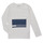 Abbigliamento Bambino T-shirts a maniche lunghe Guess L2BI07-I3Z11-G011 Bianco