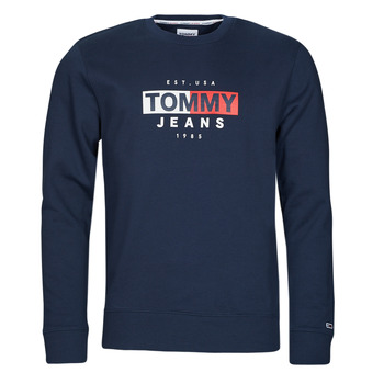 Abbigliamento Uomo Felpe Tommy Jeans TJM ENTRY FLAG CREW Marine