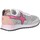 Scarpe Bambina Sneakers basse W6yz KIS-J Sneakers Bambina GLITTER ARGENTO FUXIA Multicolore