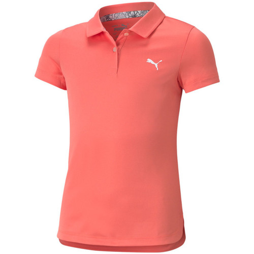 Abbigliamento Bambina T-shirt & Polo Puma 578136-13 Arancio