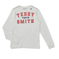 Abbigliamento Bambino T-shirts a maniche lunghe Teddy Smith T-PERDRO Bianco