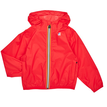 Abbigliamento Unisex bambino giacca a vento K-Way LE VRAI 3.0 PETIT CLAUDE Rosso