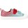 Scarpe Bambina Sneakers basse Clarks CITY SHELL T Rosso