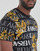 Abbigliamento Uomo T-shirt maniche corte Versace Jeans Couture 73GAH6S0-G89 Nero / Bianco / Giallo