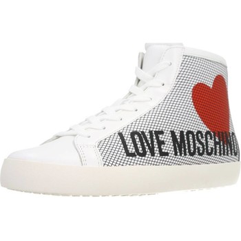 Scarpe Donna Sneakers Love Moschino SNEAKERD.CASSE25 Bianco