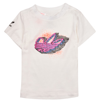 Abbigliamento Unisex bambino T-shirt maniche corte adidas Originals HL2198 Bianco