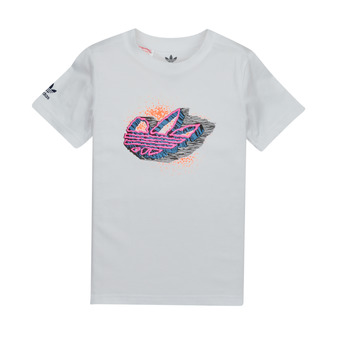 Abbigliamento Unisex bambino T-shirt maniche corte adidas Originals HL6856 Bianco