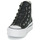 Scarpe Bambina Sneakers alte Converse Chuck Taylor All Star Eva Lift Leather Foundation Hi Nero