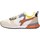 Scarpe Uomo Sneakers basse W6yz JET-M Sneakers Uomo BEIGE ARANCIO CELESTE Multicolore