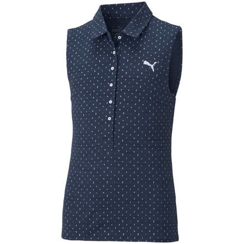 Abbigliamento Bambina T-shirt & Polo Puma 530675-01 Blu