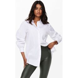 Abbigliamento Donna Camicie Only 15227677 NORA-WHITE Bianco