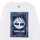 Abbigliamento Bambino T-shirts a maniche lunghe Timberland T25T39-10B Bianco