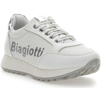 Scarpe Bambina Sneakers Laura Biagiotti L.BIAGIOTTI 7841 Bianco