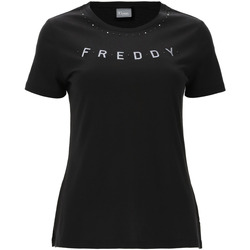 Abbigliamento Donna T-shirt maniche corte Freddy S2WALT2 Nero