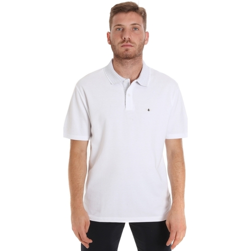 Abbigliamento Uomo T-shirt & Polo Les Copains 9U9023 Bianco