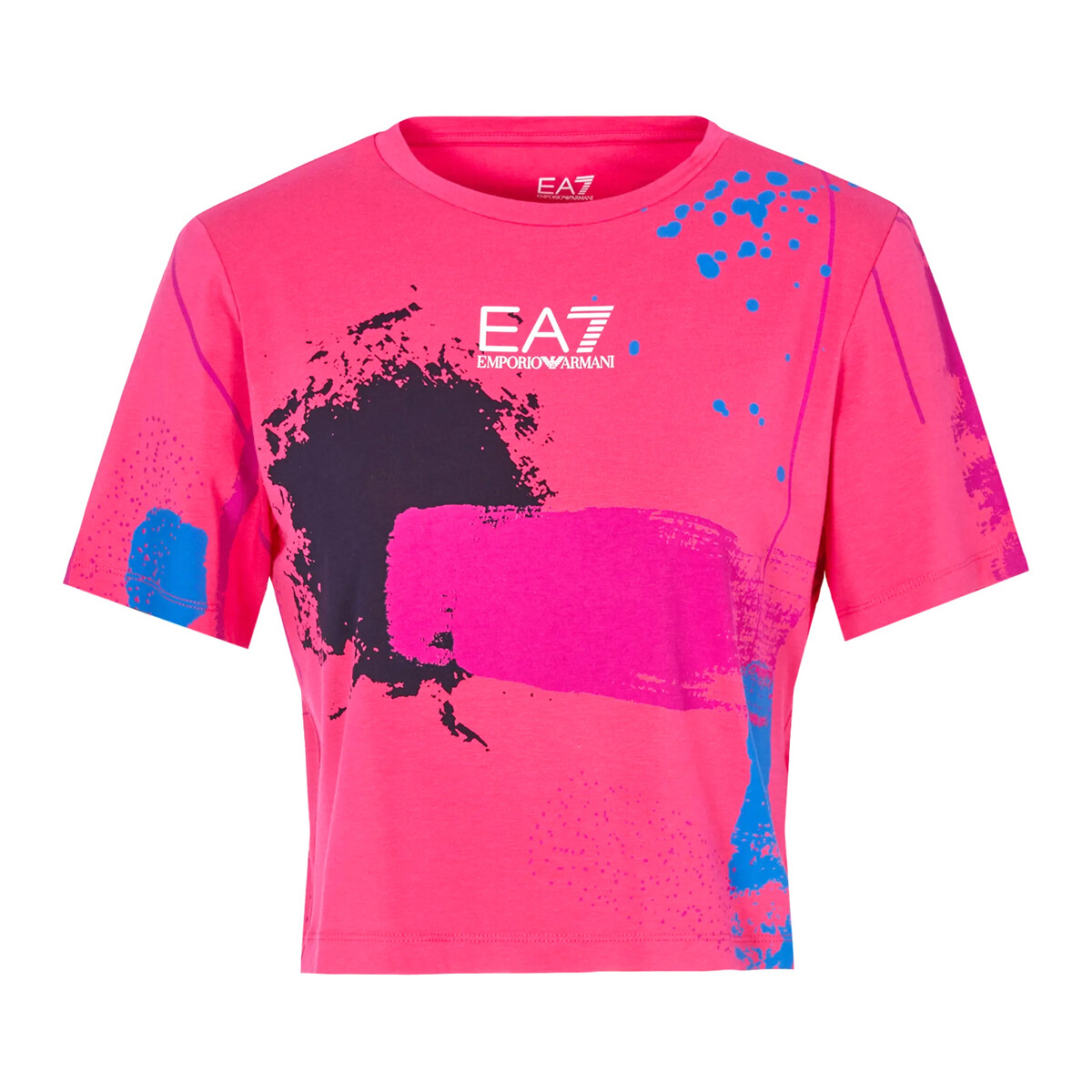 Abbigliamento Donna T-shirt & Polo Ea7 Emporio Armani 3LTT24 TJDZZ Rosa