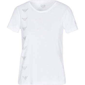 Abbigliamento Donna T-shirt & Polo Ea7 Emporio Armani 3LTT12 TJFJZ Bianco