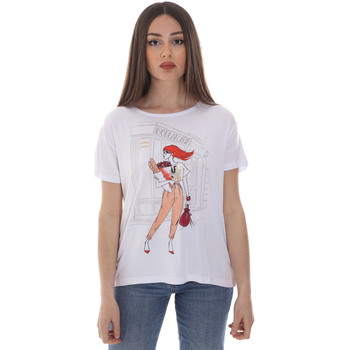 Abbigliamento Donna T-shirt & Polo Café Noir JT0047 Bianco