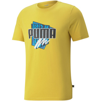 Abbigliamento Uomo T-shirt & Polo Puma 848576 Giallo
