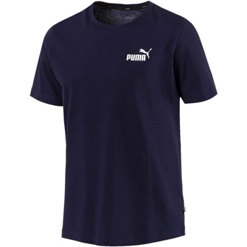Abbigliamento Uomo T-shirts a maniche lunghe Puma  Blu