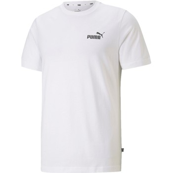 Abbigliamento Uomo T-shirts a maniche lunghe Puma  Bianco