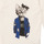 Abbigliamento Bambina T-shirts a maniche lunghe Ikks XV10332 Bianco