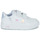 Scarpe Bambina Sneakers basse Lacoste T-CLIP Bianco / Iride