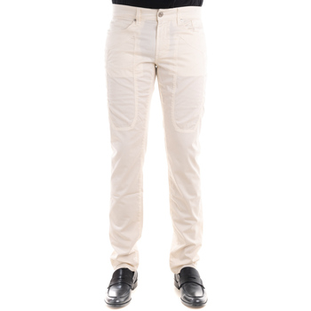Abbigliamento Uomo Pantaloni Jeckerson JKUPA077NK425 bianco