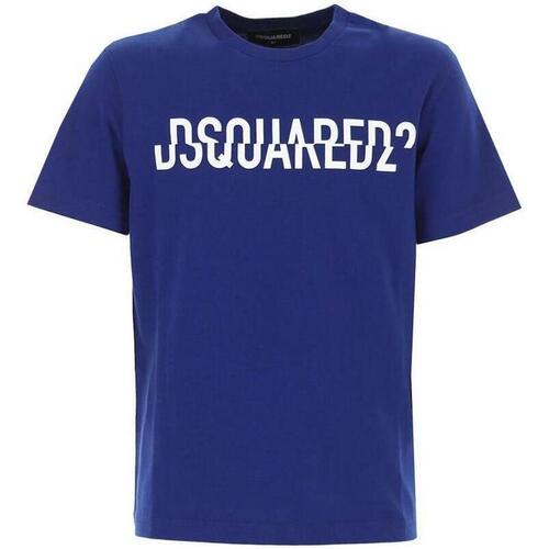 Abbigliamento Bambino T-shirt & Polo Dsquared . Blu