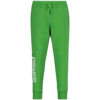 Abbigliamento Bambino Pantaloni Dsquared PANTAFELPA. Verde