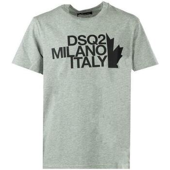 Abbigliamento Bambino T-shirt & Polo Dsquared . Grigio