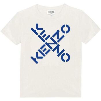 Abbigliamento Bambino T-shirt & Polo Kenzo 152 Bianco