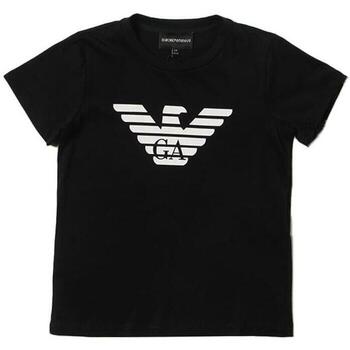 Abbigliamento Bambino T-shirt & Polo Emporio Armani ARMANI. NERA Nero