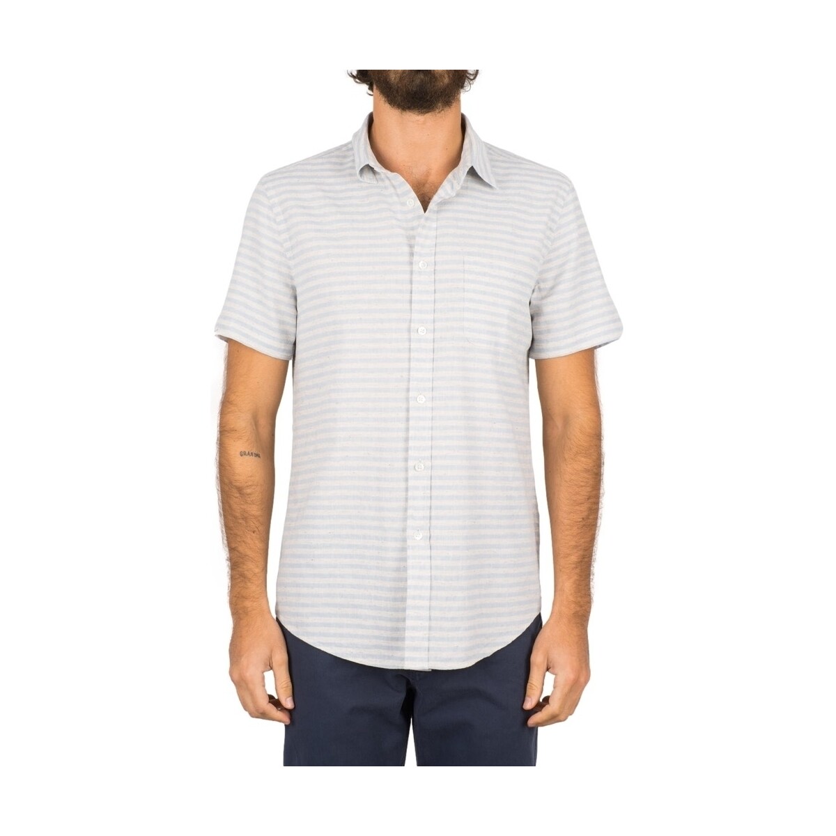 Abbigliamento Uomo Camicie maniche lunghe Portuguese Flannel Plage Shirt Blu