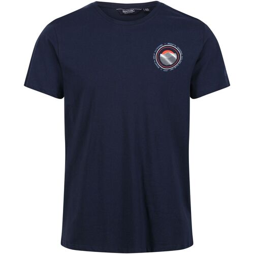 Abbigliamento Uomo T-shirts a maniche lunghe Regatta RG6662 Blu