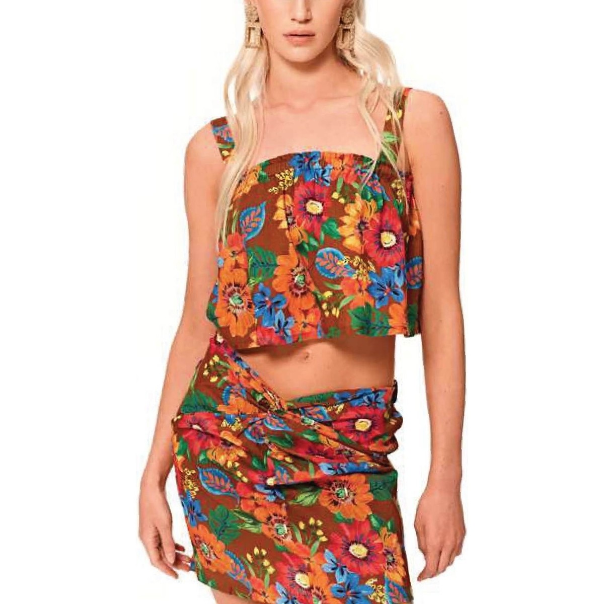 Abbigliamento Donna T-shirt & Polo Mariuccia 7196 Multicolore