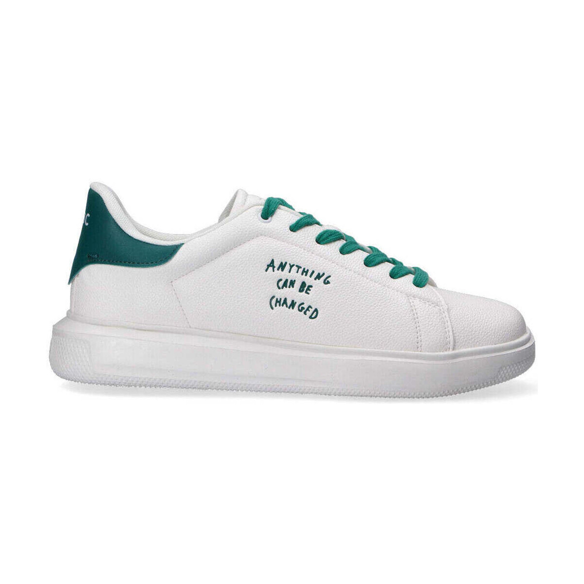 Scarpe Uomo Sneakers basse Acbc sneaker BioMilano Bianco e verde Bianco