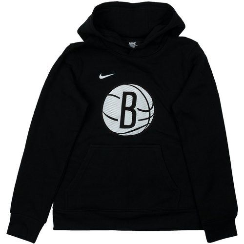 Abbigliamento Bambino Giacche sportive Nike NBA Brooklyn Nets Fleece Hoodie Nero