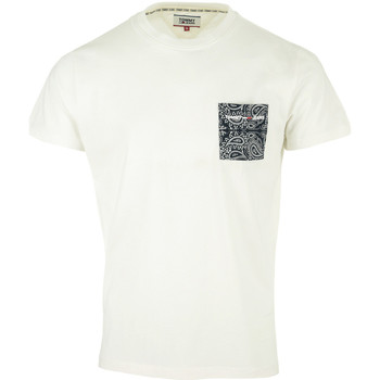 Abbigliamento Uomo T-shirt maniche corte Tommy Hilfiger Contrast Pocket Tee Bianco