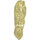 Scarpe Donna Tronchetti Malu Shoes Stivali donna tronchetto a punta oro in pelle con tacco midi 5 Oro