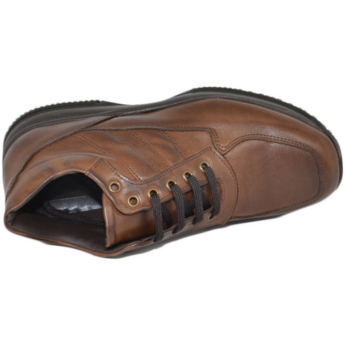 Scarpe Uomo Sneakers Malu Shoes Scarpe uomo polacchino comfort passeggio eleganti marrone made Multicolore