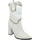 Scarpe Donna Tronchetti Malu Shoes Stivaletti alti gambale tronchetti donna pelle bianco morbida p Bianco