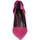 Scarpe Donna Décolleté Malu Shoes Scarpe donna decollete punta elegante raso fucsia tacco spillo Multicolore