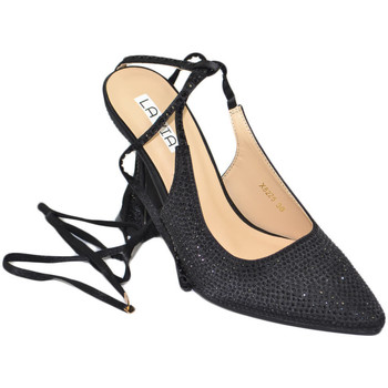Scarpe Donna Décolleté Malu Shoes Scarpe decollete mules donna elegante punta in pelle nero con s Nero