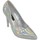 Scarpe Donna Décolleté Malu Shoes Scarpe donna decollete a punta elegante lucido argento ondulato Multicolore