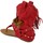 Scarpe Donna Sandali Malu Shoes Indianini donna rosso estivi infradito alla caviglia freschi co Rosso