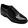 Scarpe Uomo Derby & Richelieu Malu Shoes Scarpe uomo francesina oxford stringata elegante punta ricamo i Nero