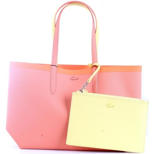 Borse Donna Tote bag / Borsa shopping Lacoste NF3613AS Shopper Donna SALMONE Arancio
