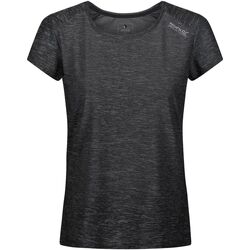 Abbigliamento Donna T-shirts a maniche lunghe Regatta Limonite V Nero